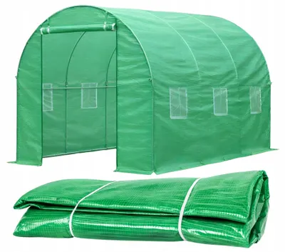 Zdjęcie produktu dla MOCNA folia na tunel ogrodowy szklarnia premium foliak 2x3,5 zielona