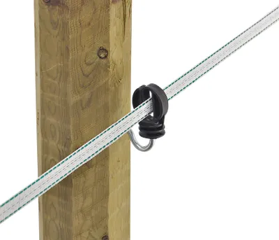 Produktbild von 75 Stück meistverkaufter Breitband Ringisolator 20mm, 6,0mm Stütze für Weidezaun