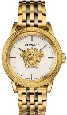 Immagine prodotto di Versace VERD00418 Palazzo Empire weiss oro bronzo Edelstahl Herren Uhr NEU