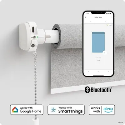 Imagen del producto de Kit de actualización para hogar inteligente MotionBlinds para persianas enrollables: motor con control Bluetooth