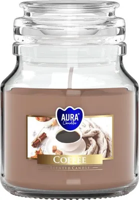 Obrázok produktu pre MALÁ vonná sviečka v dóze BISPOL Aura 28H KÁVA