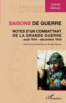 Produktbild von Saisons de guerre