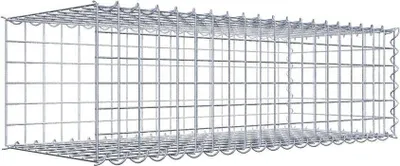 Produktbild von Anbaugabione Typ 2 100 cm x 30 cm x 40 cm (L x H x T), Maschenweite 5 cm x 5 cm, Spirale
