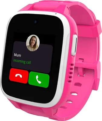 Produktbild von Uhr für Kinder 4G, Anrufe, wasserdichte Anrufnachrichten, Schulmodus, SOS-Funktion, GPS, Kamera und Schrittzähler fur Android und IOS (Pink)