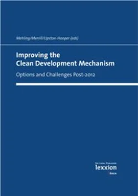 Produktbild von Improving the Clean Development Mechanism