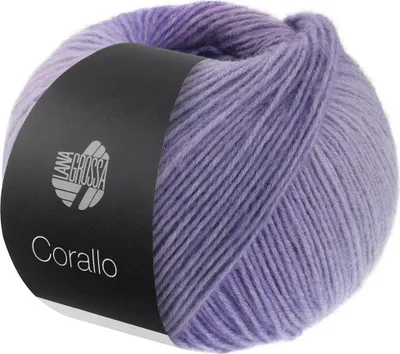 Produktbild von Lana Grossa - Corallo 0008 flieder lavendel graulila