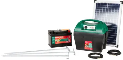Immagine prodotto di AKO Starterset Wildabwehr + Schafhaltung Typ AD3000 mit Solarmodul