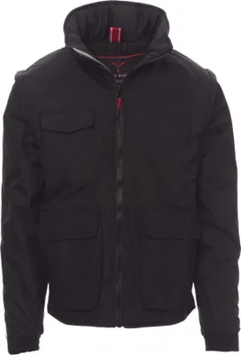 Produktbild von Herren Jacke "ESCAPE" - Payper Schwarz/Stahlgrau S