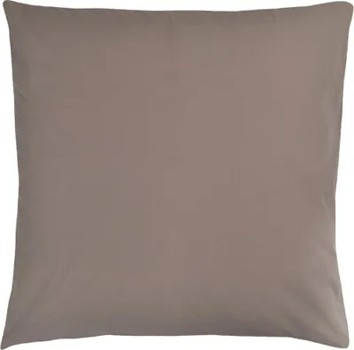Obrázek produktu pro Povlak na polštář z perkálu Zoeppritz Easy barva taupe velikost 80x80