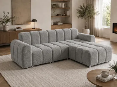 Produktbild von FURMEB 24 stilvolles Ecksofa MILO rechte Seite 255 x 170 cm Lambi 10