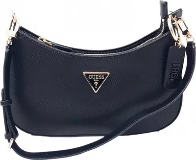 Produktbild von GUESS Noelle Top Zip Shoulder Bag Damen Schultertasche black