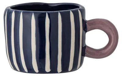 Produktbild von Bloomingville Nini, Einzelbild, 0,1 l, Tasse, Blau, Steingut, 1 Stück(e)