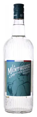 Image de La Mentheuse Creme de Menthe de Qualite Aperitif 1l