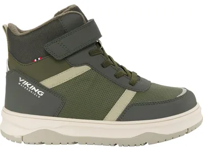 Produktbild von Viking Kinder Schuh Squad Warm WP 1V Oliv 37