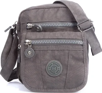 Produktbild von Bag Street Kleine Leicht Damen Herren Umhängetasche Grau
