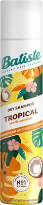 Produktbild von Batiste – Tropical – Trockenshampoo – Tropischer Duft – Erfrischt und stylt – 200 ml - 1 Stück