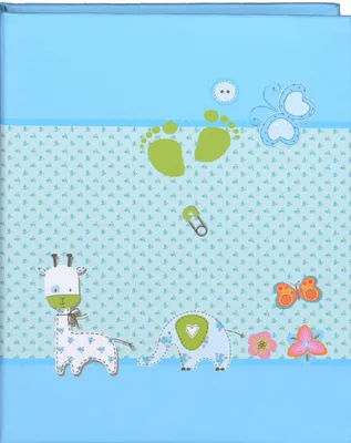 Zdjęcie produktu dla Album wsuwany Henzo Baby Moments niebieski 36 zdjęć 10x15 cm