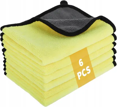 Produktbild von Mikrofasertücher 6er Set 30x40cm 600GSM Auto Lackpflege