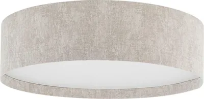 Produktbild von Deckenleuchte E27 rund Ø 65 cm Beige 4-flammig Modern Deckenlampe