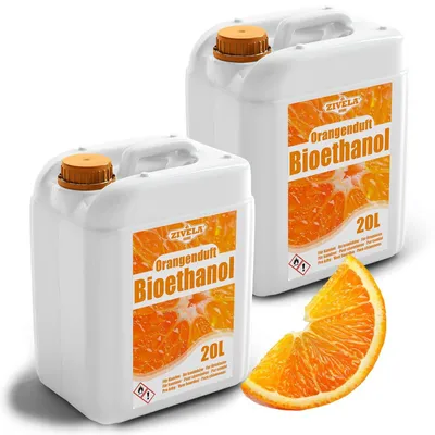 Obrázok produktu pre etanol 40L s vôňou pomaranča pre krb