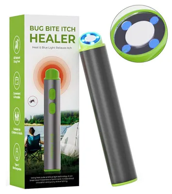 Produktbild von Insektenstichheiler mit Saugfunktion, elektrischer Stichheiler, wiederaufladbar, für Mückenstiche und Insektenbisse