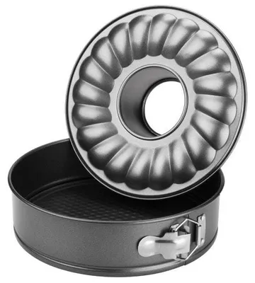 Produktbild von 2-in-1-Springform mit Kamin, antihaftbeschichtet, IDEAL, 24 cm, rund