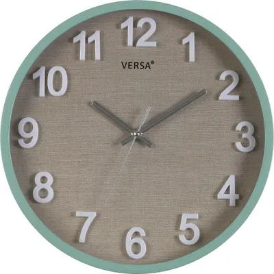 Immagine prodotto di Orologio da parete in plastica Versa 4,5 x 30 x 30 cm