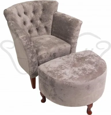 Produktbild von Hocker Fußhocker Beistellhocker Ottomane Sitzbank Chesterfield Polster Sitz Neu