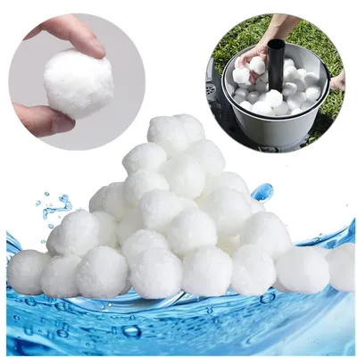 Produktbild von SWANEW 2100g Filter Balls Poolzubehör Filterbälle waschbar für Pool Steinbach Speed Recyclebar