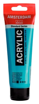 Produktbild von Amsterdam 17095222, Blau, Acrylfarbe, Flüssigkeit + Gel, 120 ml