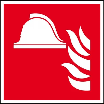 Produktbild von Dreifke® Aufkleber I Brandschutzschild Brandbekämpfung, Folie, selbstklebend,...