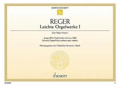 Produktbild von Leichte Orgelwerke Band 1