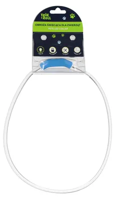Zdjęcie produktu dla Obroża dla zwierząt z podświetleniem LED USB 70 cm
