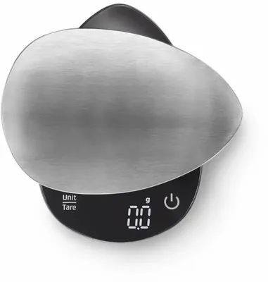 Immagine prodotto di caso® 3201 caso® Küchenwaage FinoCompact schwarz für max. 0,5 kg