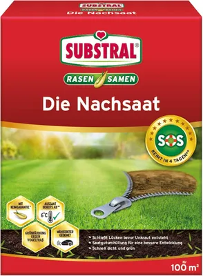 Zdjęcie produktu dla SUBSTRAL® 84951 SUBSTRAL® DIE NACHSAAT Rasensamen 2 kg
