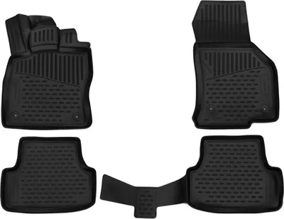 Produktbild von AD Tuning Gummi Fußmatten Set für VW Golf Sportsvan, Bj. 2/2014-6/2020