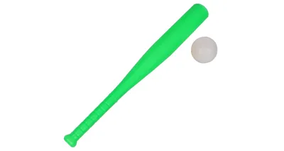Image de Multipack 5pcs batte de baseball en plastique batte de baseball avec balle