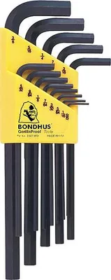 Image de Jeu de vis Allen .050 - 3/8 BONDHUS - long [13 pièces]