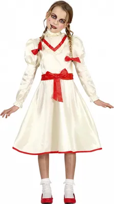 Immagine prodotto di Costume di Halloween da bambola maledetta per bambini taglia: XL (10-12) anni