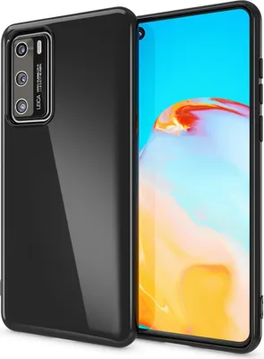 Obrázek produktu pro NALIA Pouzdro na mobilní telefon pro Huawei P40, tenké silikonové pouzdro, ochranný kryt TPU Bumper Black