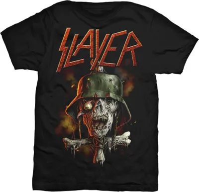 Produktbild von Slayer Soldier Cross V.2 Black L T-Shirt
