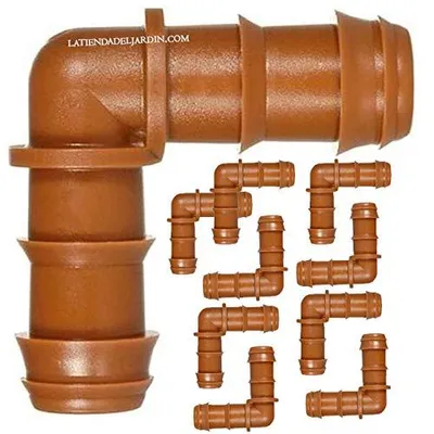 Tropfbogen 16 mm, braun, 10 Stück für Tropfbewässerung