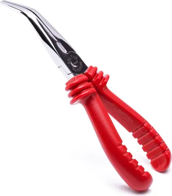 Immagine prodotto di SALTUS Pinza telefonica piegata a 45° 200 mm Pinza a becchi tondi Pinza per elettricisti Pinza a becchi piatti