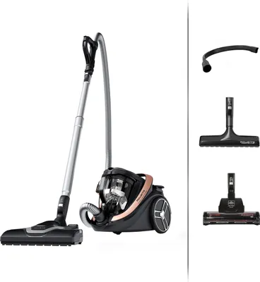 Produktbild von Rowenta RO7954 Silence Force Cyclonic: Leiser, Beutelloser Staubsauger in Schwar