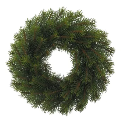 Produktbild von Künstlicher Tannenkranz REAL Ø30cm. 76 Triebe. Türkranz Adventskranz
