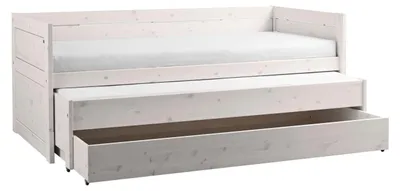Produktbild von LIFETIME Kidsrooms Kajütenbett mit Gästebett und n Lattenrost Whitewash