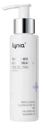 Obrázok produktu pre Lynia Gélové tonikum s kyselinou glykolovou 5% a glukonolaktónom 4% 100 ml - Gélové tonikum