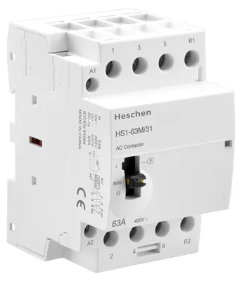 Modularer AC-Schutz 63 A 4-polig 3NO 1NC 220 V DIN-Schiene