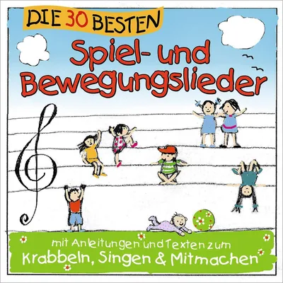 Produktbild von CD Karsten Glück & Die Kita-Frösche Simone Sommerland - Die 30 Besten Spiel-Und Bewegungslieder