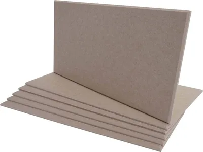 Image de lot de 6 panneaux muraux acoustiques HWC-L52, panneaux muraux acoustiques, insonorisant 1 m2 de surface 60x30cm ~ brun clair